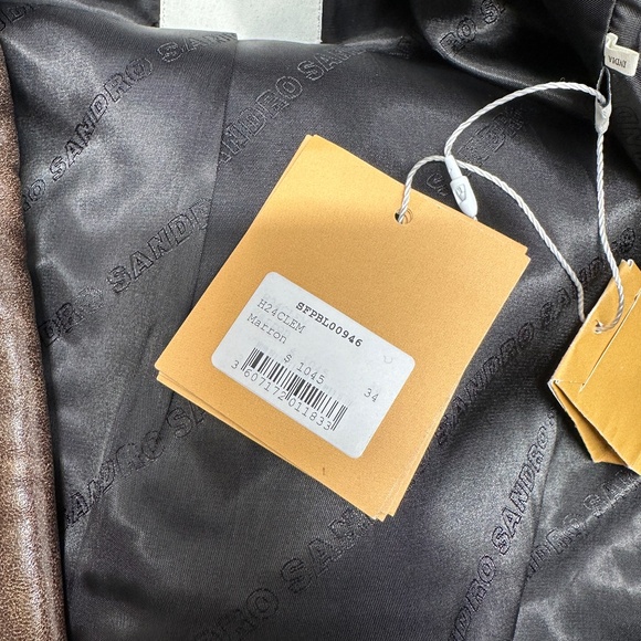 CLEM OVERSIZED LEATHER JACKET - Picture 7 of 7